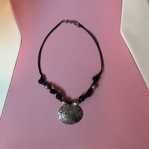 short metal necklace